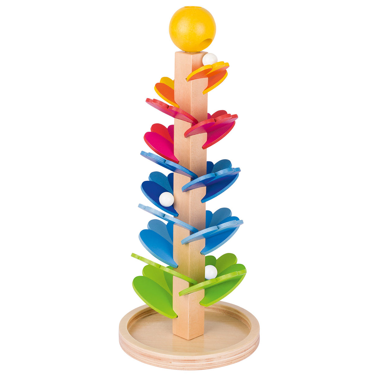 Goki wooden marble game with sounds