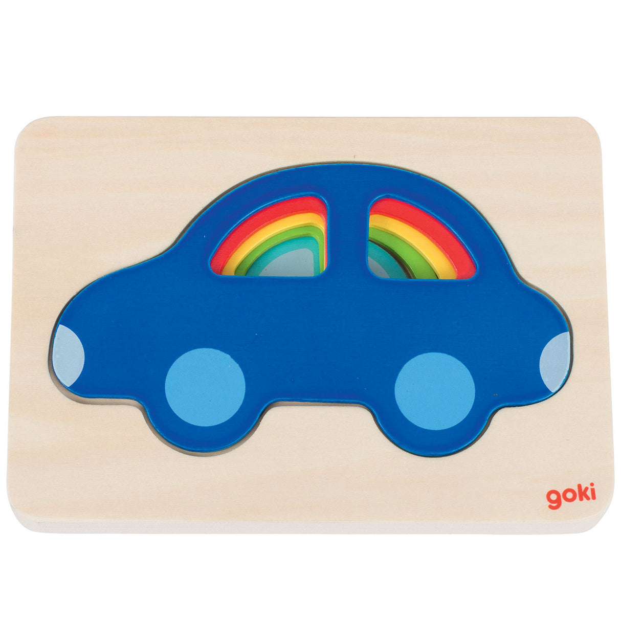 Auto puzzle a strato Goki, 5 strati
