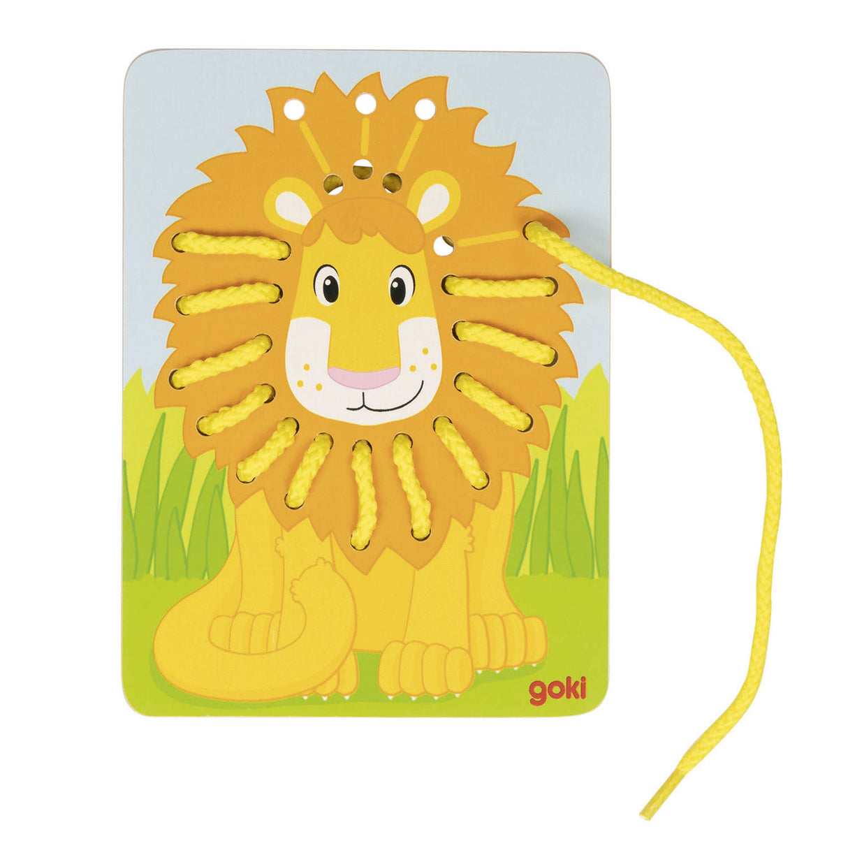 Goki Wooden Thread Puzzles, 3rd.