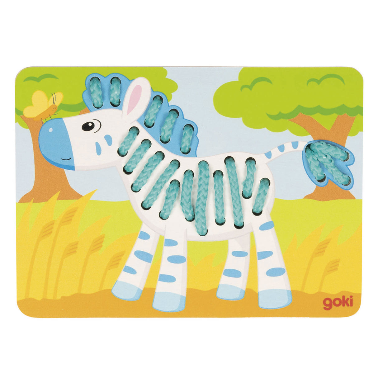Goki Wooden Thread Puzzles, 3rd.