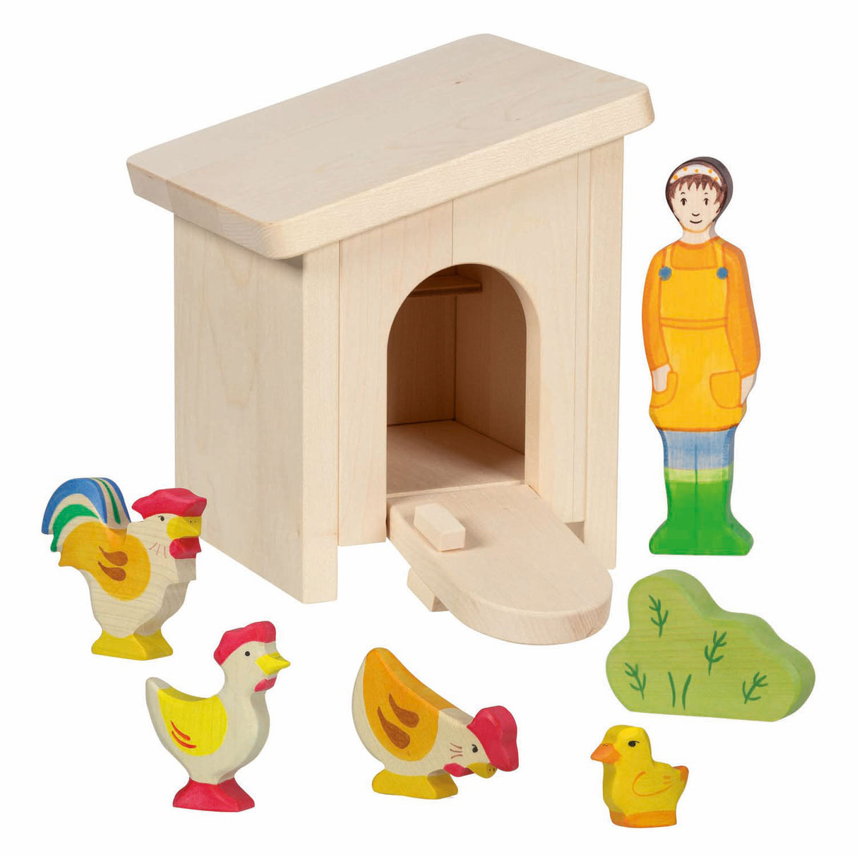 Holztiger houten kleine stal