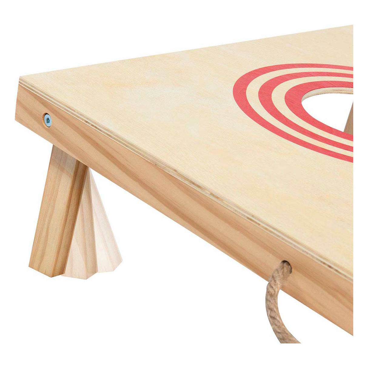 Goki wooden cornhole throwing game