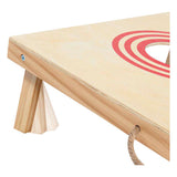 Goki wooden cornhole throwing game