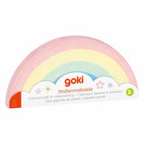Goki šaligatvio kreidos vaivorykštė