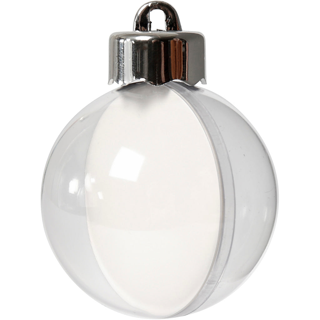 Creativ Company Deco balls Transparent 5cm, 10st.