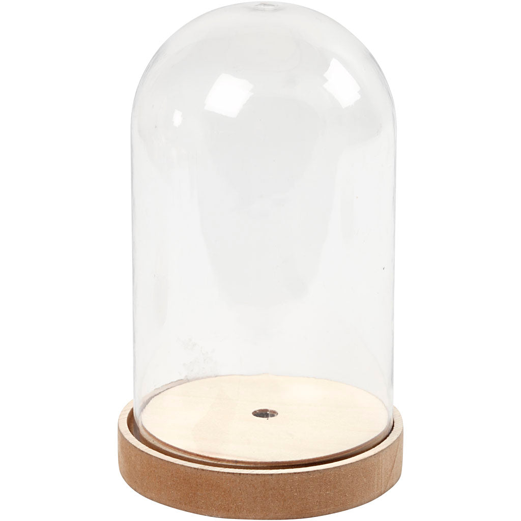 Stolp på träfot, 18 cm
