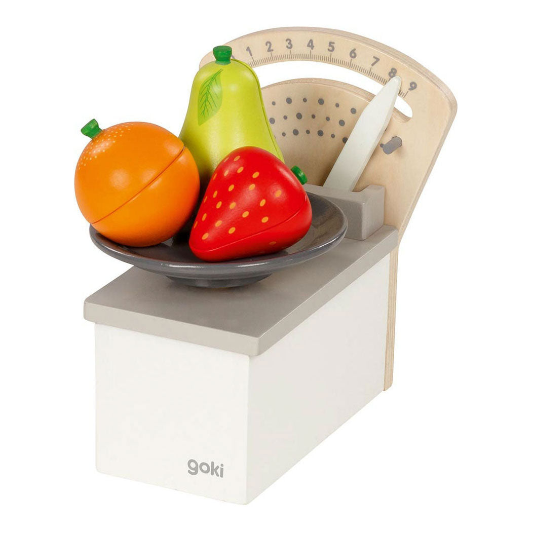 Goki hachen Libra Grey White