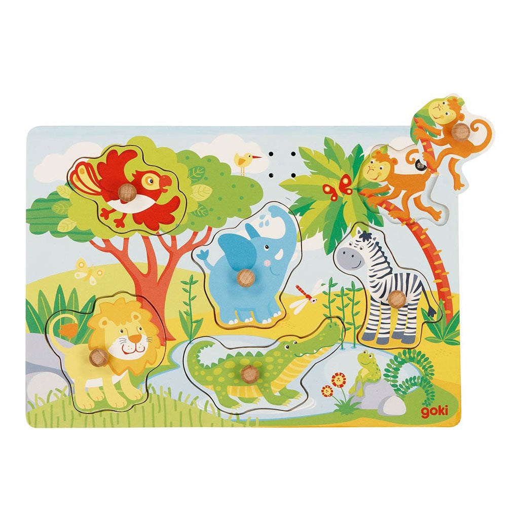 Goki tre Nick Puzzle Zoo With Sound, 6.