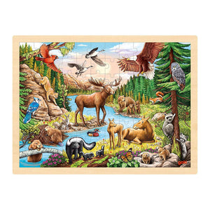 Goki Woods Jigsaw Puzzle North American Wilderness, 96: e.