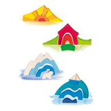 Goki Wooden Blooding Blocs Small Polar Bear, 22dlg.