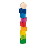Goki Wooden Puzzle and Building Blocks Veselý šnek Pauline, 10DLG.
