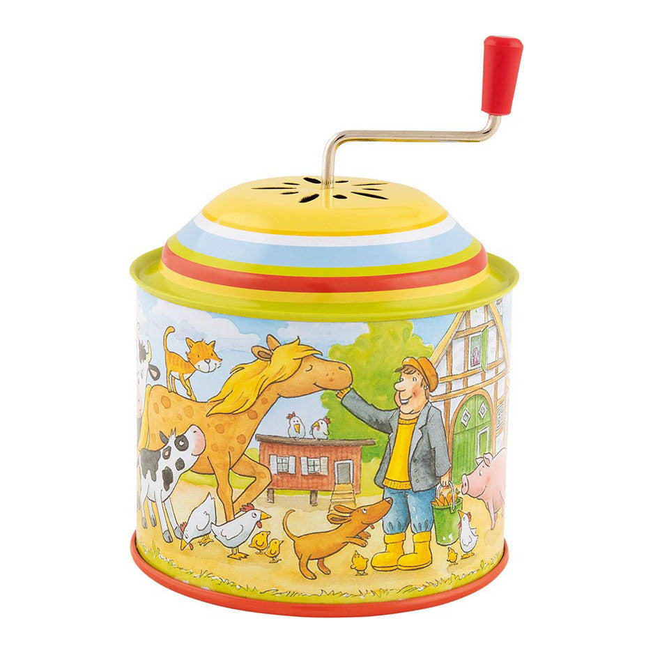 Goki Metal Music Box Farm - Old McDonald tenía una granja