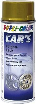 Dupli-color velgenlak rim lacquer cars gold 400 ml