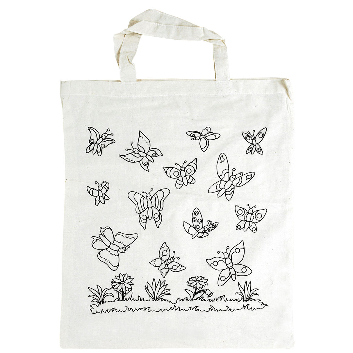 Bolsa de algodão Goki - borboleta