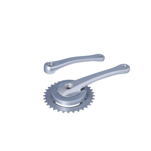 Batavus Crank Set icb 33t Sëlwer Matt Disc