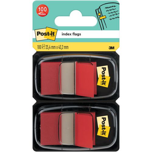 Red Post-it Index 25 mm