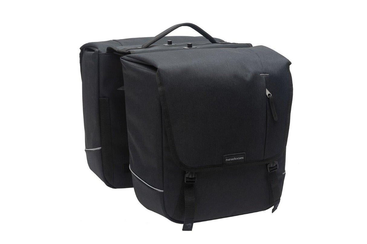 Ny looxs Nova Double Detacable - Double Bicycle Bag Black 35x35x15cm