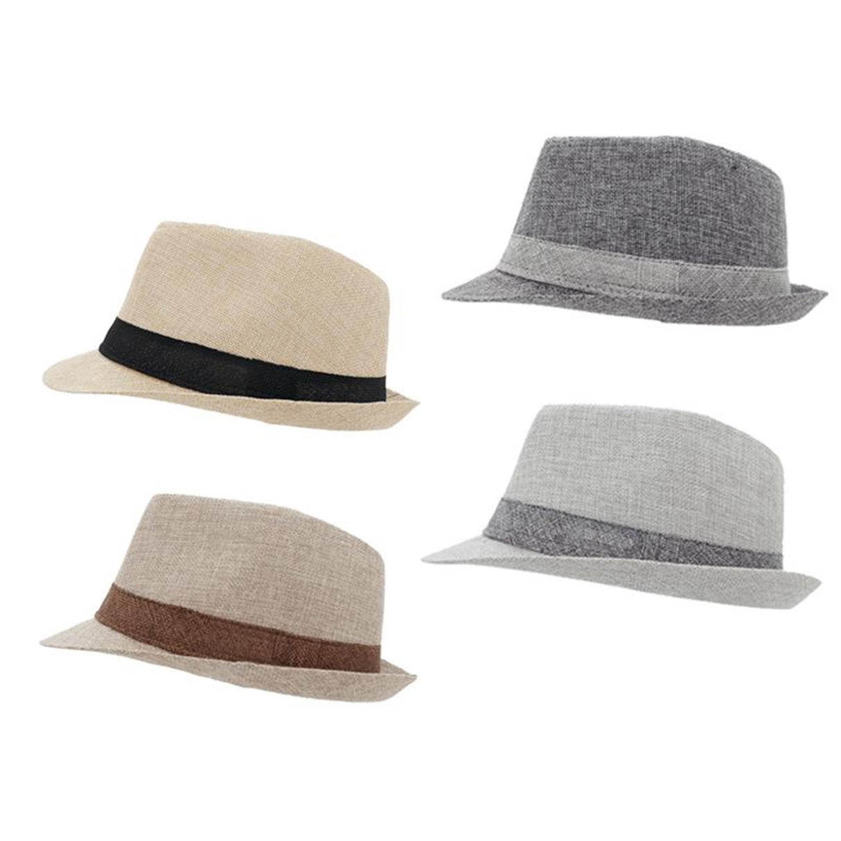 Gerkimex hoed paper straw met band