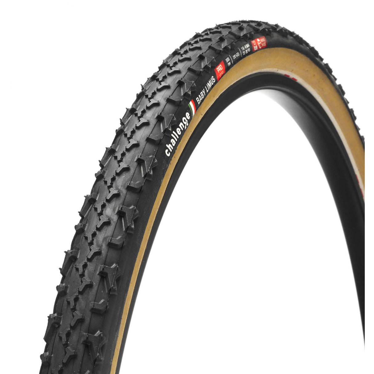 Izziv - Baby Limus Pro Tubular 700x33C črno rjava