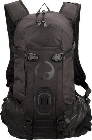 Ergon BA2 Black - Compact AllMountain backpack for action cameras, adjustable carrying system, 10L capacity