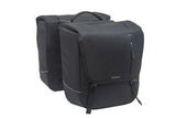 Nova Double - Double Bicycle Bag, Water -Repellent, Black