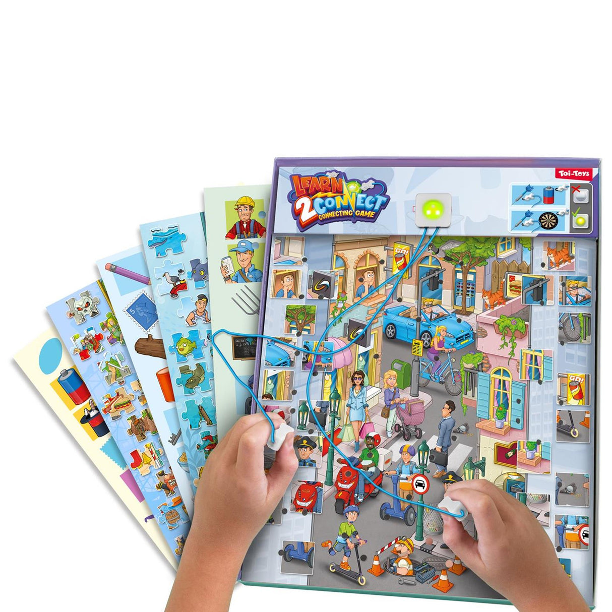 Toi-toys games electronic learn 2 connect connect, 4-6 let