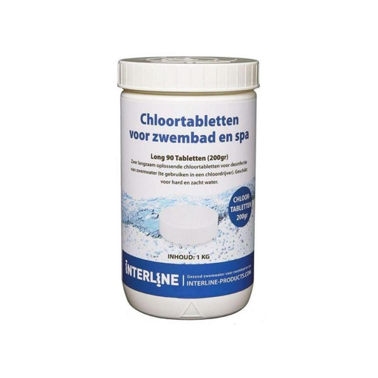 Interline Swimming Pool 200 grams Chlorine Tablets 1 kg