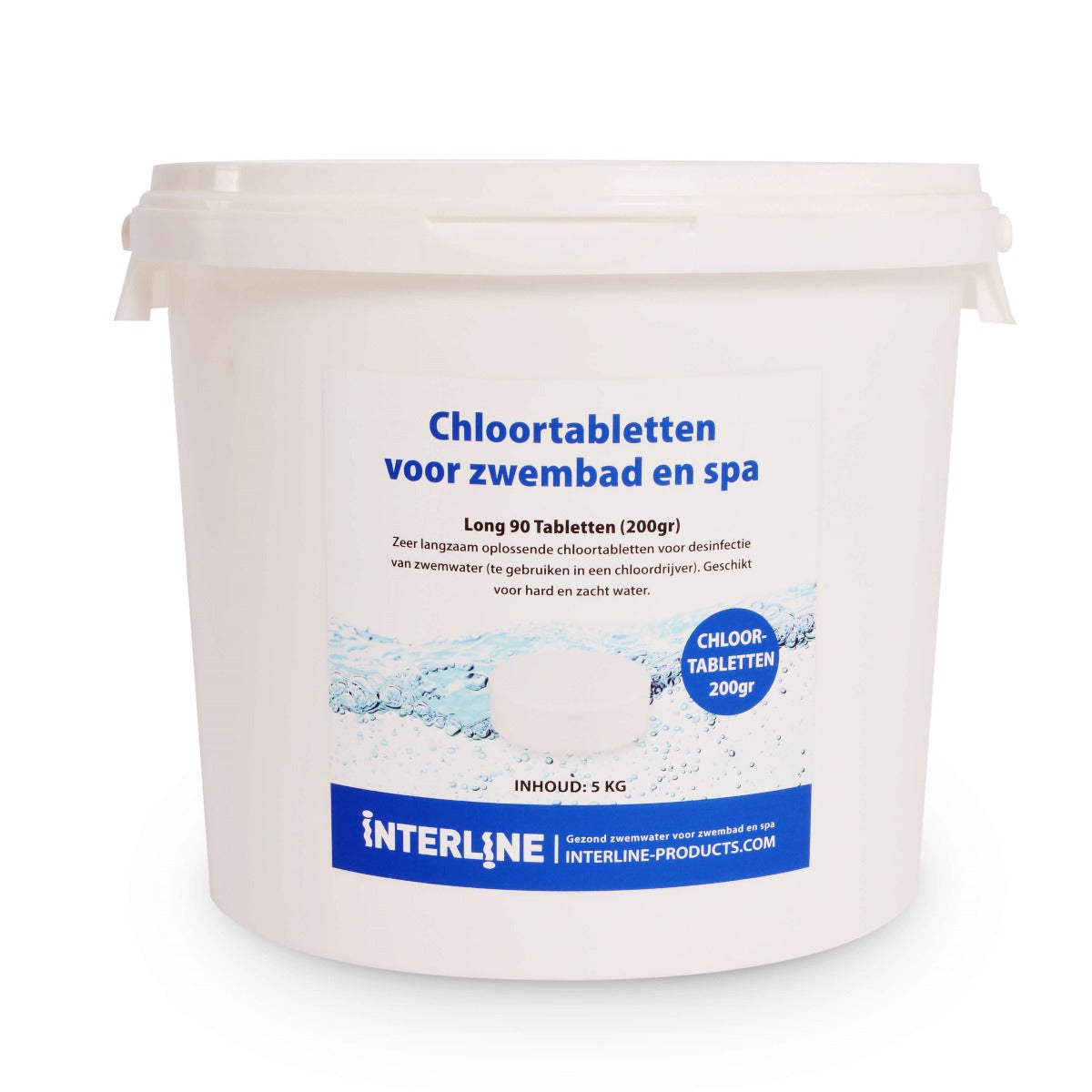 Comprimés de chlore interline Long90 200gram 5kg