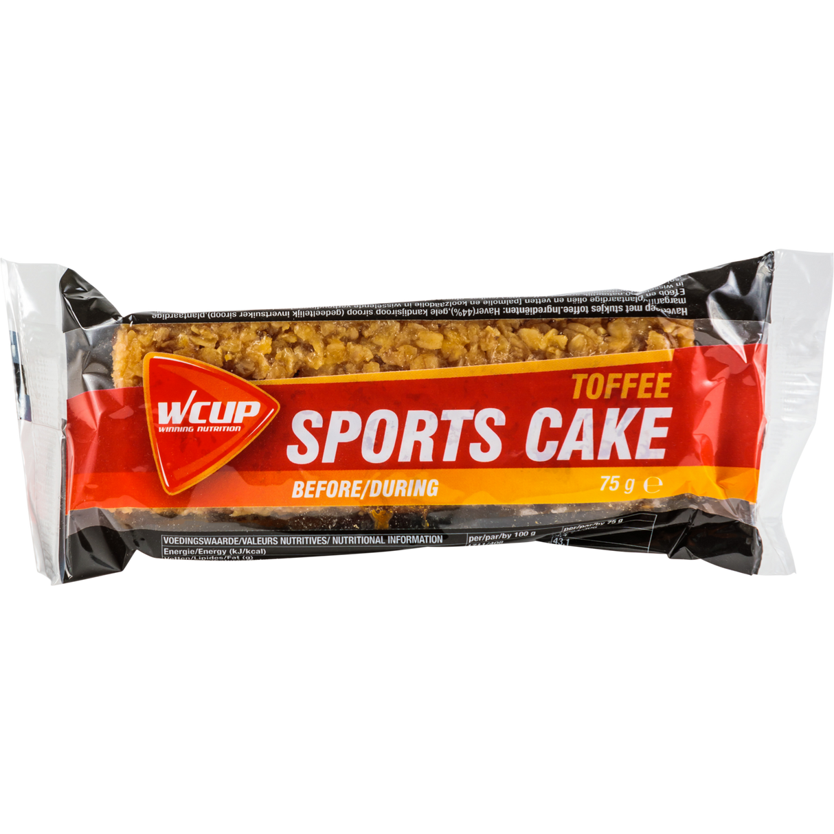 Wcup - sports cake toffee 75 gram 20 pieces