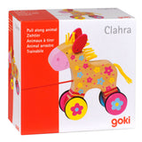 Goki pull-along toy horse