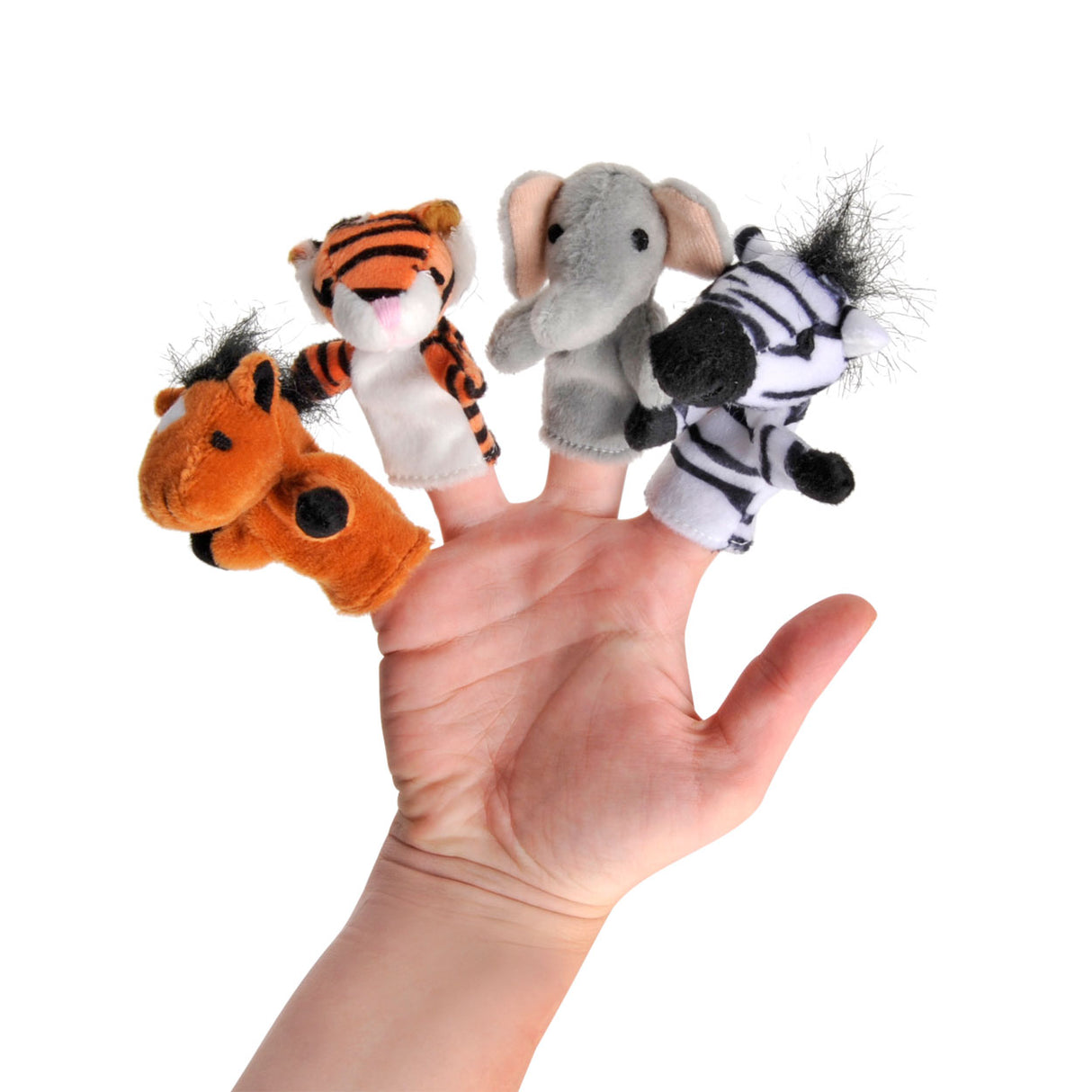 Goki Finger Doll Wild Animals, zestaw 8