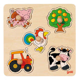 Goki lesena nick puzzle kmetija