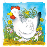 Goki wooden layer puzzle chicken