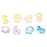 Goki Wooden Stamp Set - Wild Animals