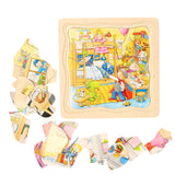 Goki Wood Layer Puzzle My Day