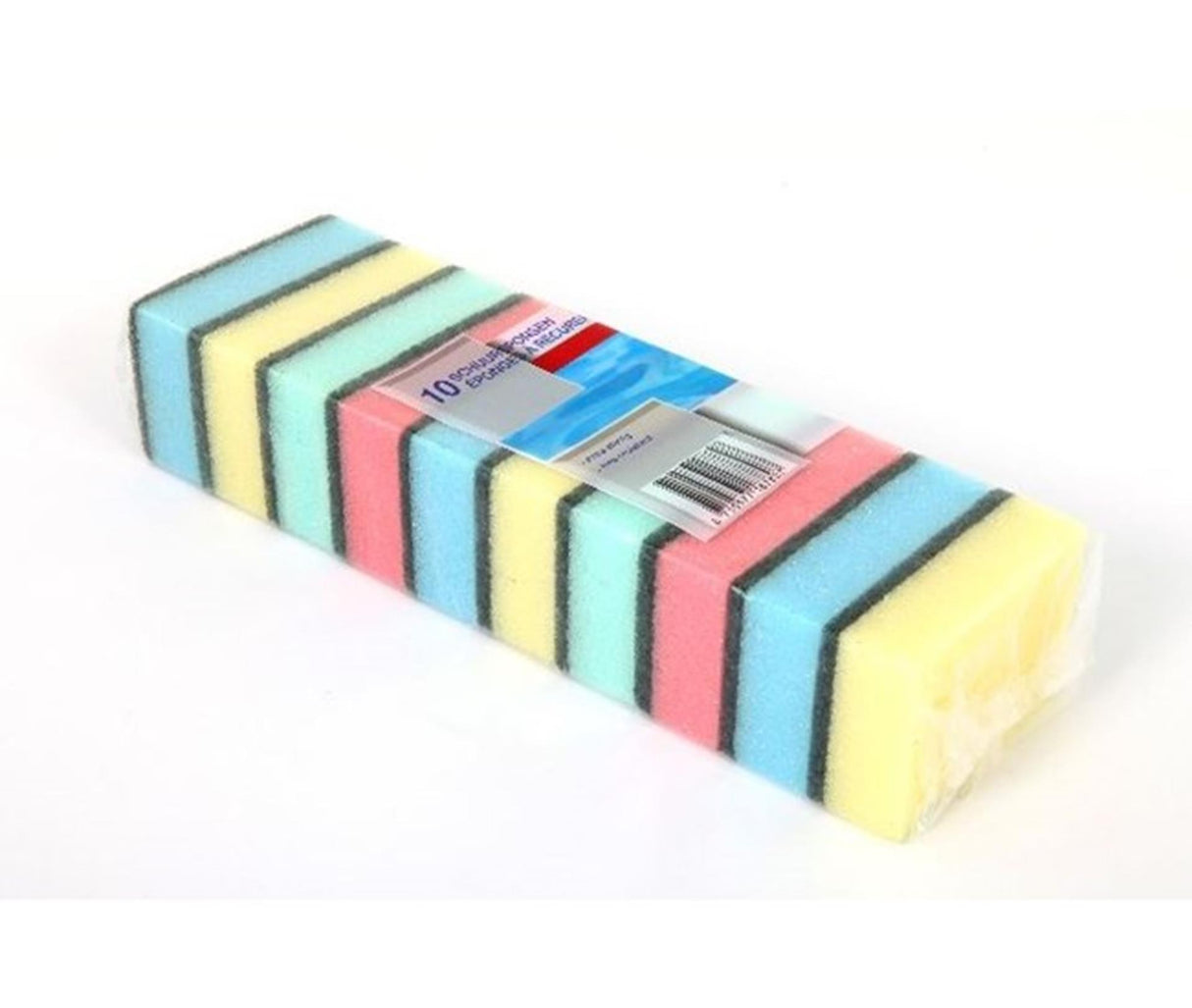 Multy scouring pads flat hard 10 pieces