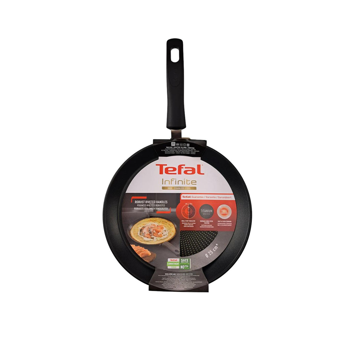 Tefal infinite pannenkoekpan ø25cm