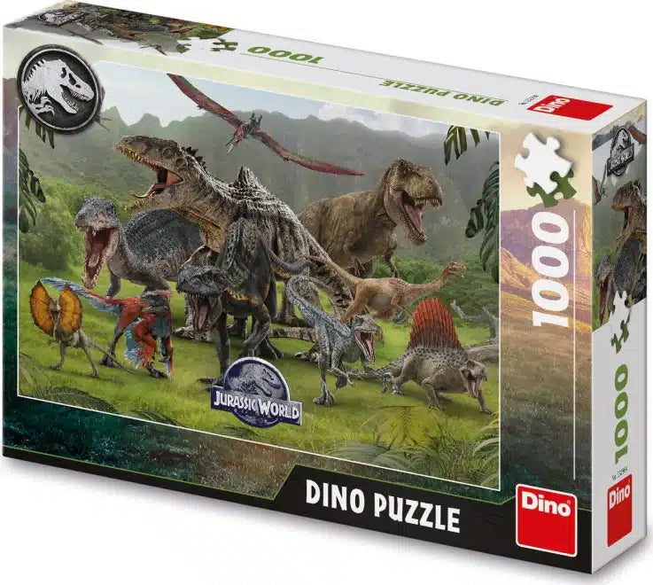 Dinotoys Dino Puzzle Jurassic World - 1000 kusů