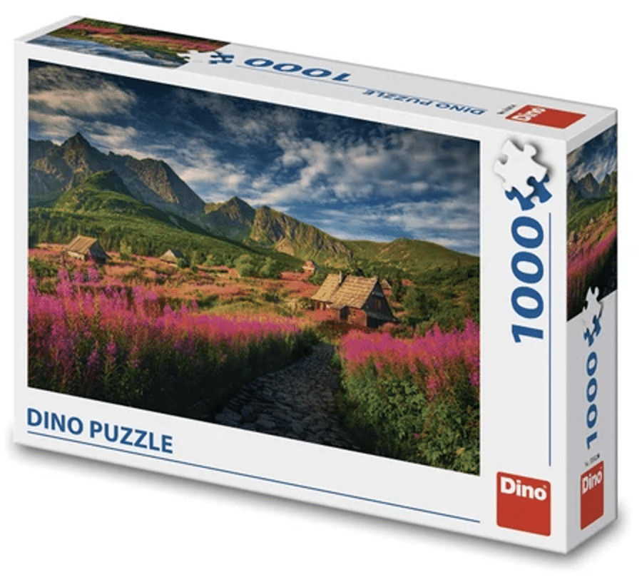 Dinotoys dino puzzle of the Gasienica Valley - 1000 pieces