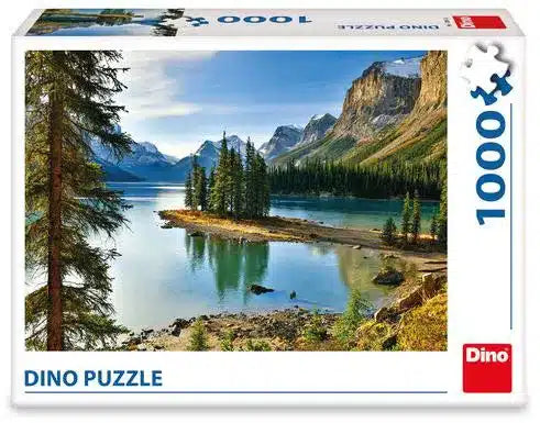Dinotoys Dino Puzzle Jasper National Park Alberta Canada - 1000 kusů