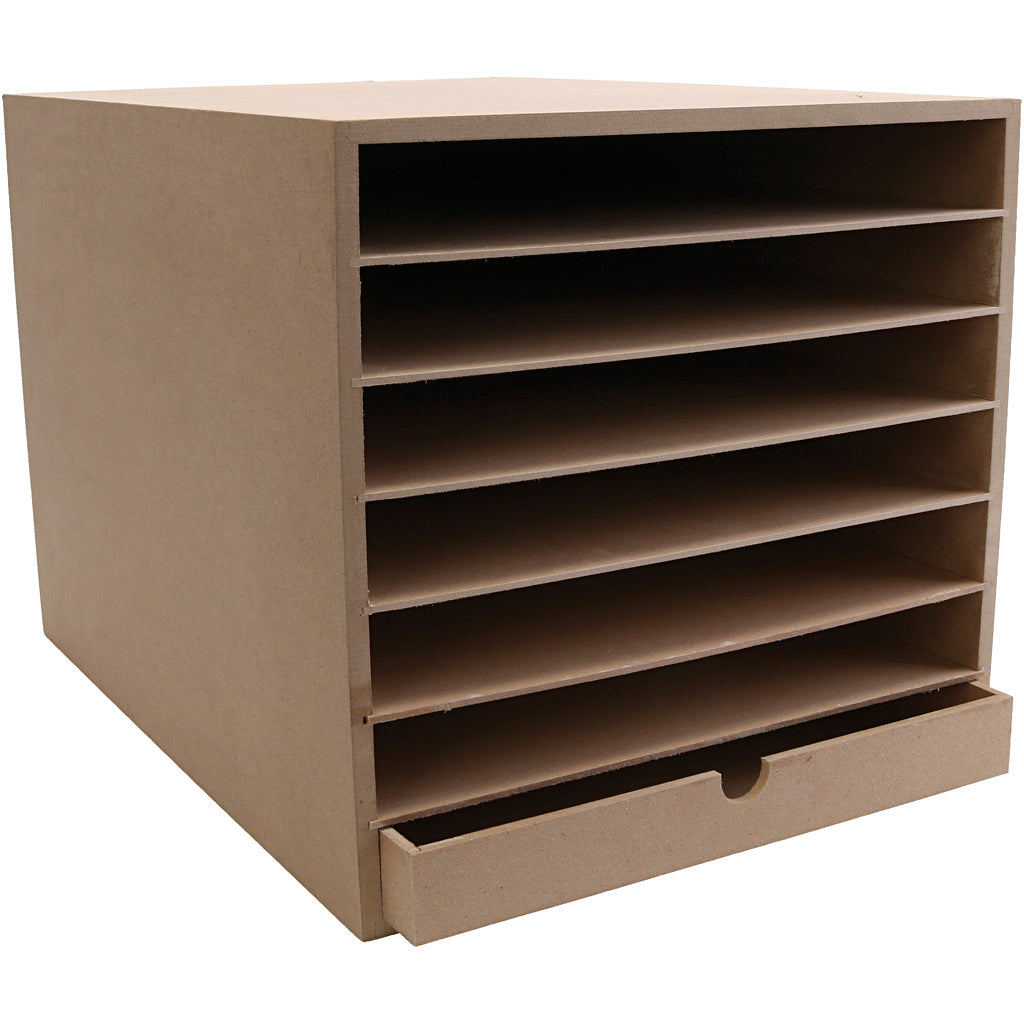Creativ company papier opslag unit, h: 32 cm, d: 45 cm, b: 32 cm, a3, 1 stuk
