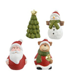 Decoris julefigur i pose 4x3,2x6,5cm