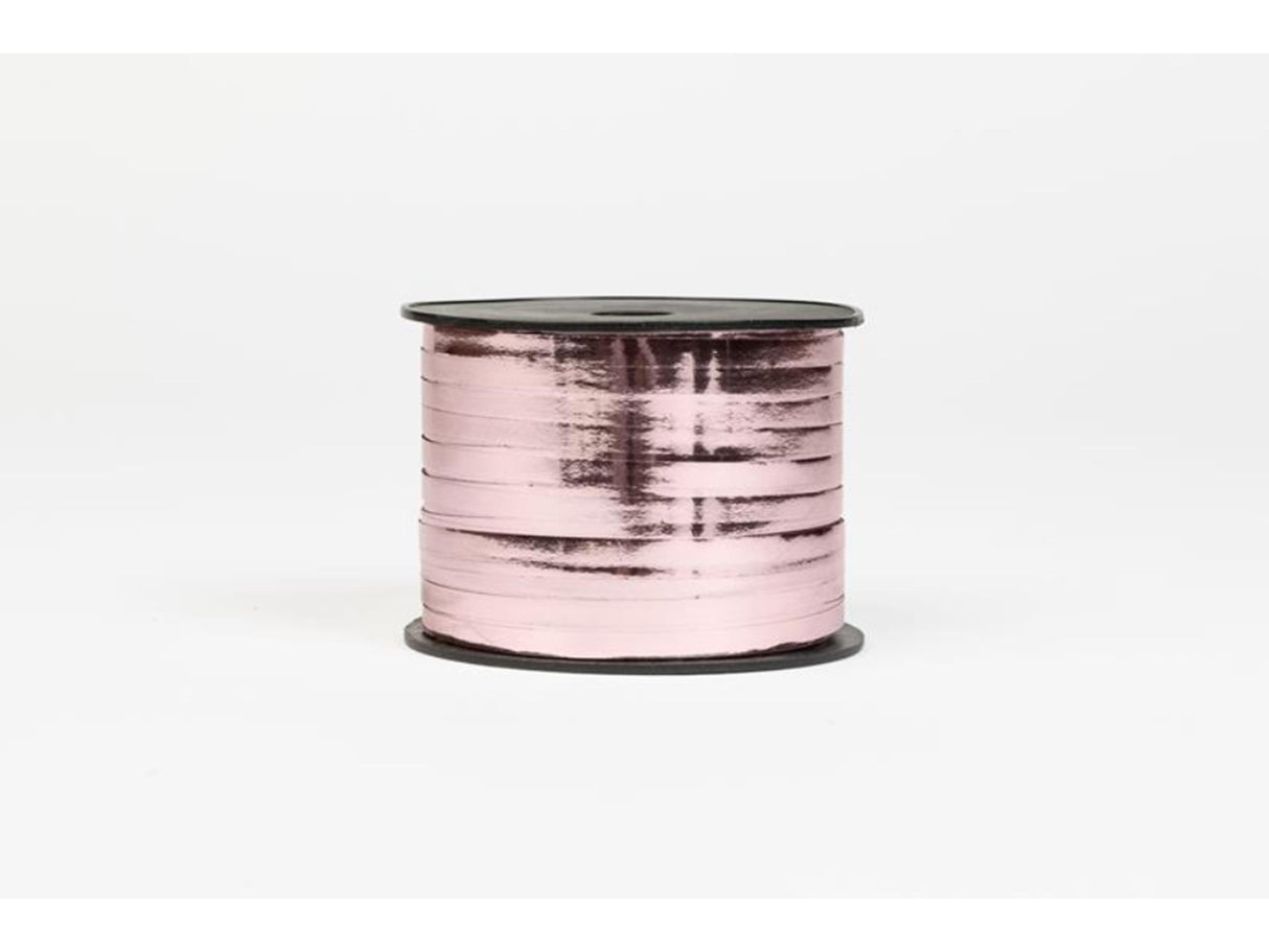 Globos curling ribbon 250mx5mm metallic rose gold