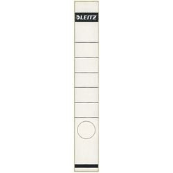 Leitz spine label 1648 39 x 285cm white-grey long self-adhesive