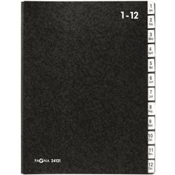 Sorting folder pagna black a4