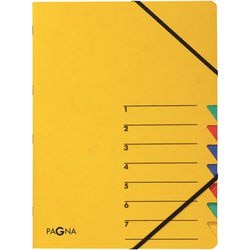 Sorting folder pagna yellow a4