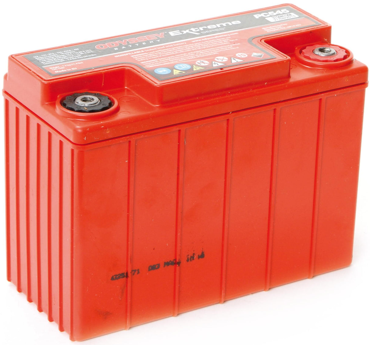 Odyssey zuivere loodbatterij pc545 . battery pc545 pure lead