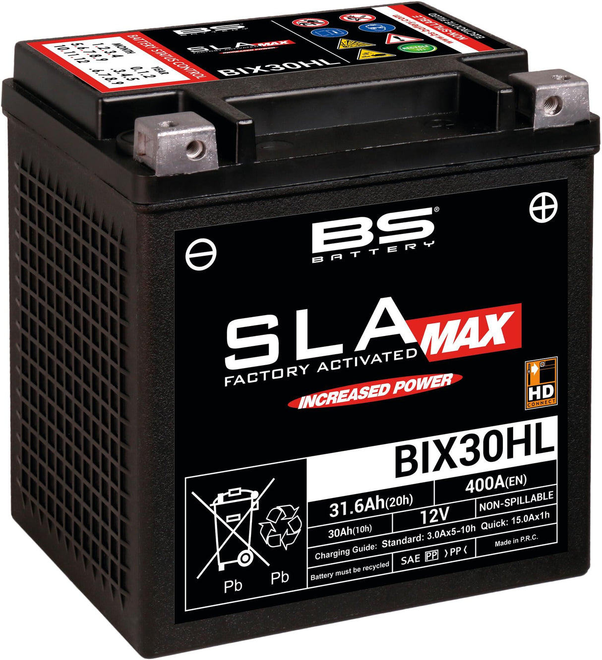 BS battery battery bix30hl . battery bix30hl bs sla-max hd