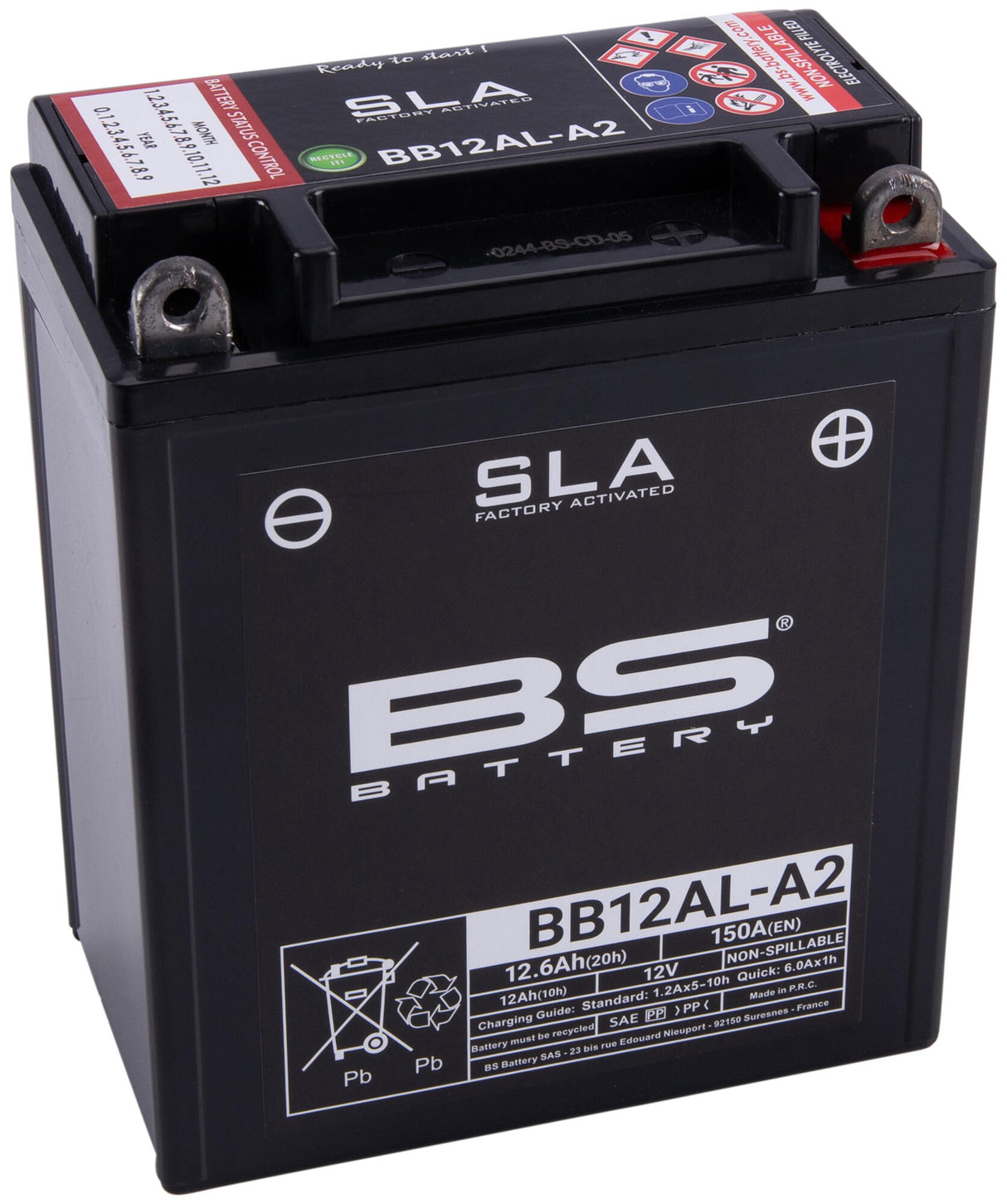 Bs-battery battery bb12al-a2 battery bb12al-a2 bs sla