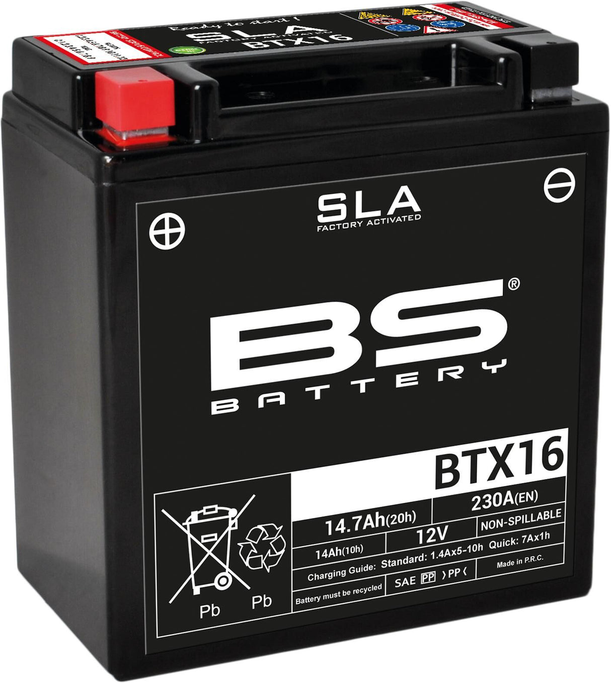 Bs-battery bs-batterij batterij btx16 btx16-bs .